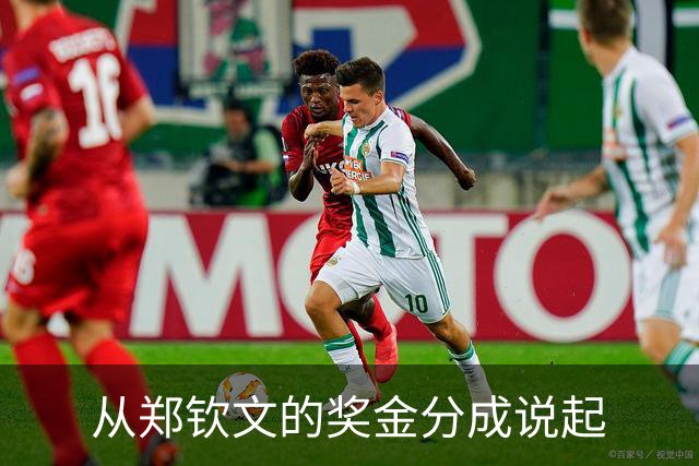 从郑钦文的奖金分成说起